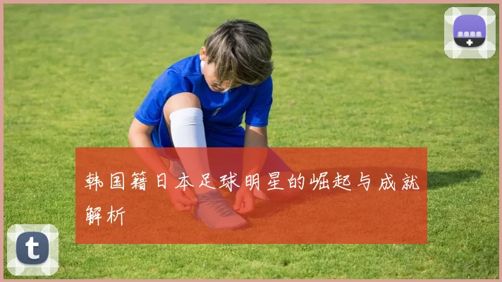 韩国籍日本足球明星的崛起与成就解析