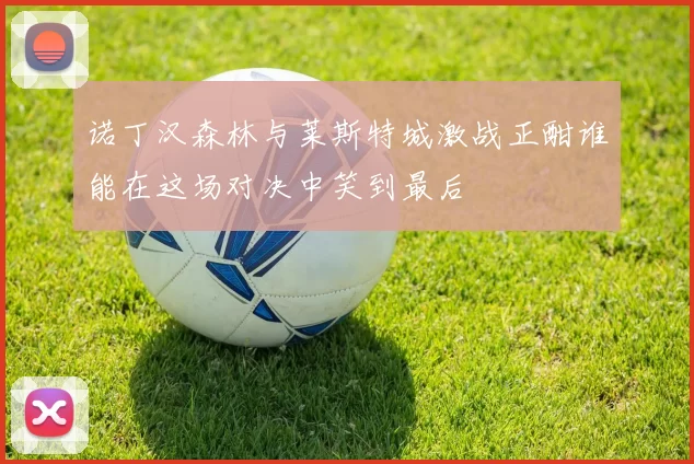 诺丁汉森林与莱斯特城激战正酣谁能在这场对决中笑到最后