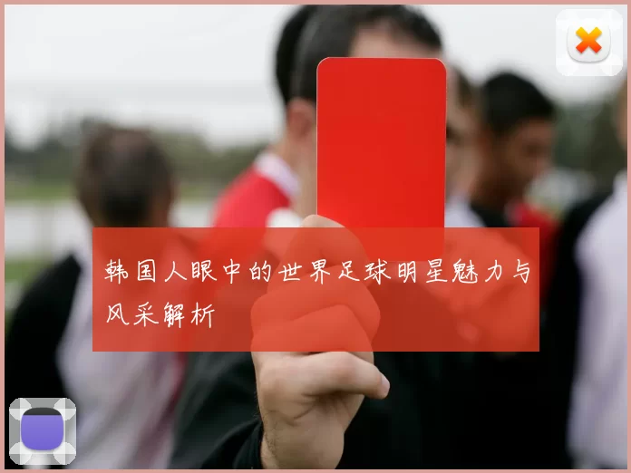 韩国人眼中的世界足球明星魅力与风采解析