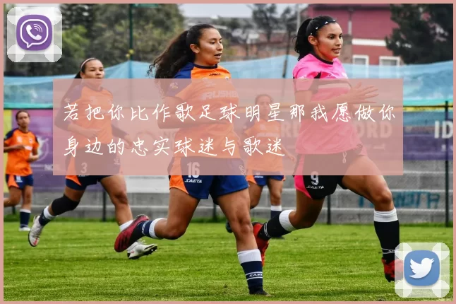 若把你比作歌足球明星那我愿做你身边的忠实球迷与歌迷
